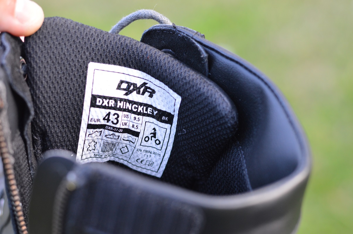 El DXR HINCKLEY están certificadas según la norma EN 13634: 2015