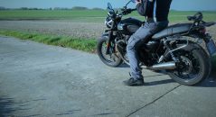 pantalones de la motocicleta DXR Rust