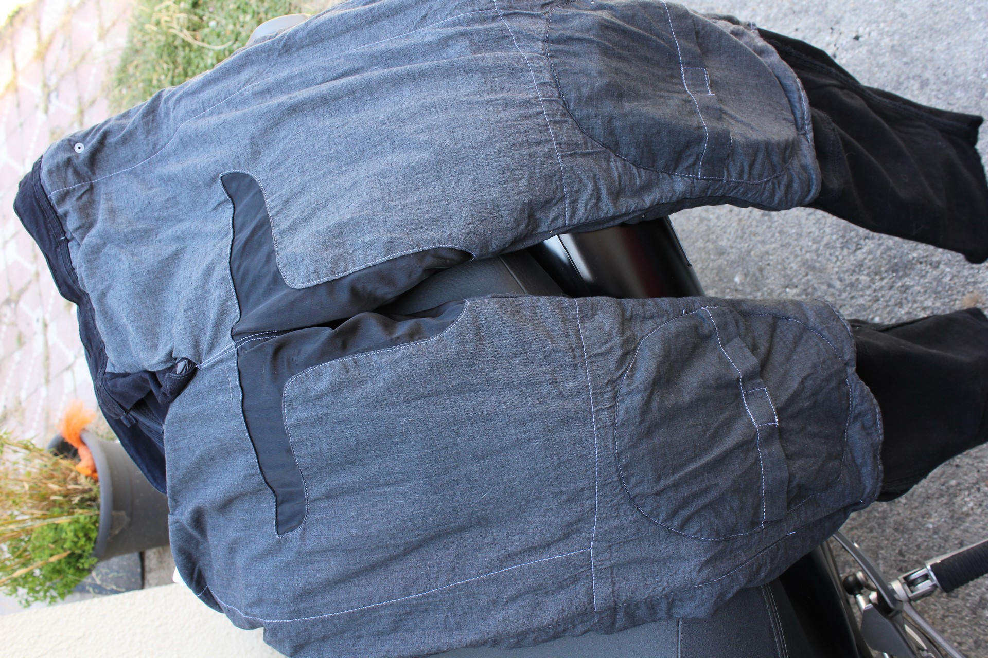 Forro de kevlar y algodón del pantalón vaquero para moto DXR Boost
