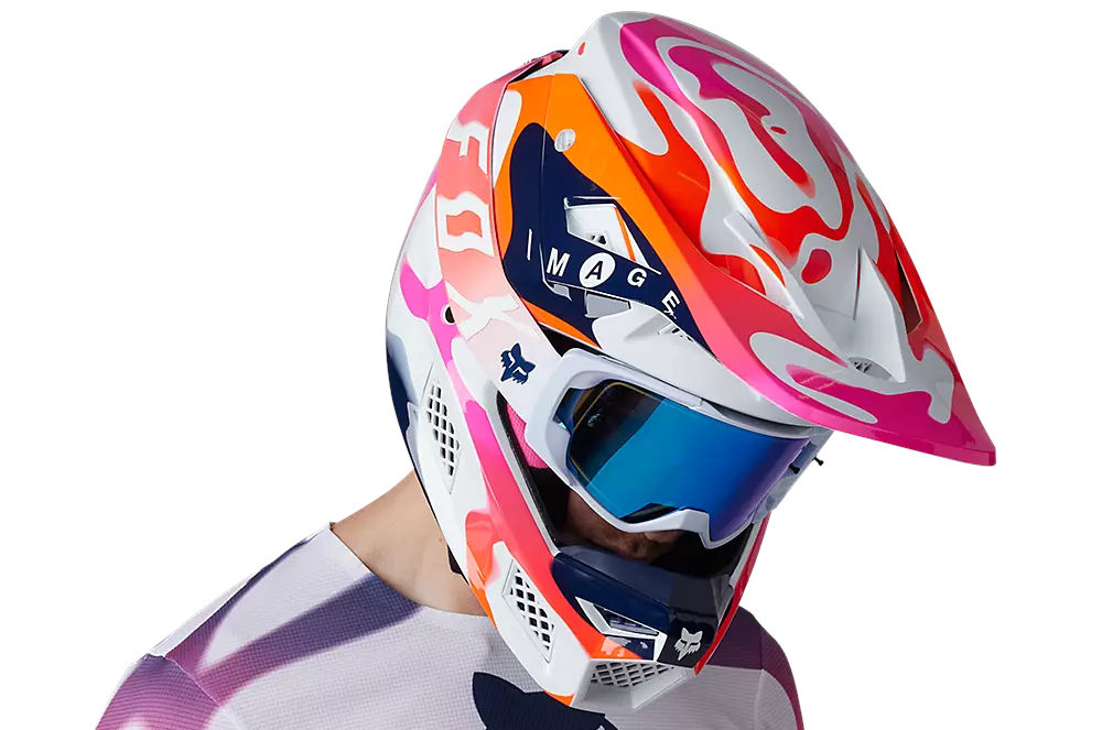 Gafas off-road de un piloto Red Bull